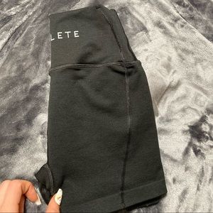 Black alphalete shorts